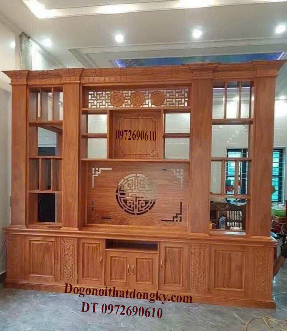 Tủ gỗ ngăn phòng